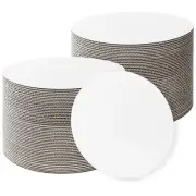 40 Pack 10 Inch White Round Cake Boards Cake Platter for Cake Decorating