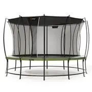 VULY Ultra 2 Pro Extra Large 16ft Trampoline with Enclosure - Round Kids Trampolines Bundle With Shade Cover
