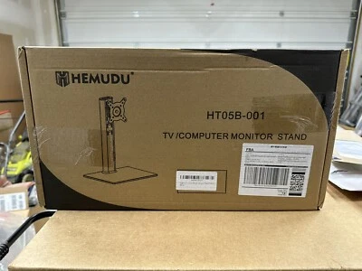 Hemudu Computer Monitor Stand For 13-32” Up To 77 Lbs Rotating Tilt HT05B-001