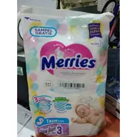 在飛比找蝦皮購物優惠-妙而舒 Merries 嬰兒紙尿褲優質膠帶 NB 樣品包裝 