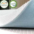 4 Inch Gel Infused Memory Foam Mattress Topper Removable Cooling Bamboo Cover