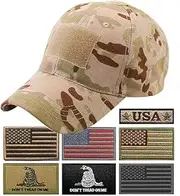 [Uphily] Tactical Operator Caps with Patches for Men