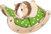 Hamster Rocking Chairs | Multifunctional Hamster Habitats | Reusable Ferrets Bassinet, Portable Sleeping Bedding for Daily Use, Road Trip