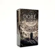 78pcs Gustave Dore Tarot Card Family Party Entertainment Board Games Witch Divination Game Oracle Decks with paper manual