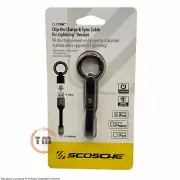 SCOSCHE ClipSync Portable Apple Certified 8 Pins to USB Clip-On Charge & Sync