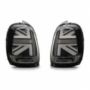 VLAND MINI F-Series Union Jack LED Taillights - Grey (F55 F56 F57)
