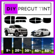 DIY PreCut Nano Carbon Window Tint Kit Fits ANY FORD 2000-2025 ALL Windows (for: Ford)