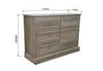 WESTCHESTER 6 Drawer Dresser