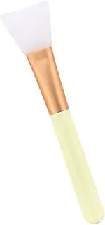 HONMEET Wooden Handle Silicone Makeup Brush Foundation Brush Cosmetics Brush Makeup Brush for Woman Facial Brush Professional Makeup Brush Bamboo