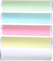 COSMEVIVI Paper Kaleidoscope Kit 5pcs Unfinished for Boys and Girls' Imagination