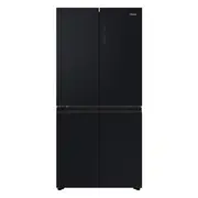 Haier 463 Litre Quad Door Refrigerator - Black Stainless Steel