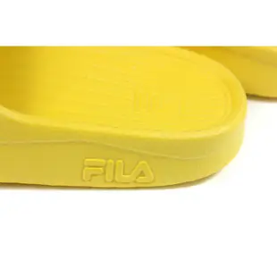 FILA 拖鞋 戶外 防水 男鞋 黃色 4-S355V-991 no069