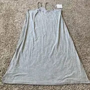 beyond yoga Women Midi Sleep Dress Spacedye Gray SILMS M $88