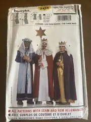 Burda Sewing Pattern Costume The Three Wise Men Uncut Nativity