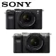 贈電池+座充+64G高速卡【SONY】 A7CL (ILCE-7CL) 變焦鏡組 （含機身 + SEL2860 鏡頭）公司貨-銀