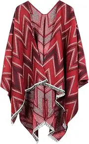 [collezione alessandro] Poncho Marcia Made in Italy 150 x 134 cm