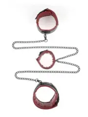 Sportsheets Saffron Chained & Tamed Restraint Adjustable Adult BDSM Bondage Set