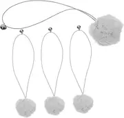 Cat Scratch Post Balls 4pcs Interactive Hanging Balls Ropes Cat for Scratching