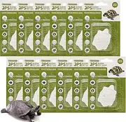 BPS 12 Pieces Calcium Block for Tortoises, Large Natural Basic Supplement BPS-4127*12