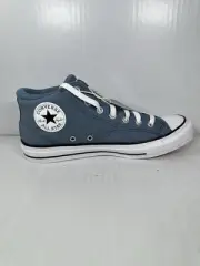 Size 9.5 Converse Chuck Taylor All Star Malden Street Mid Blue Mens A11452C NEW