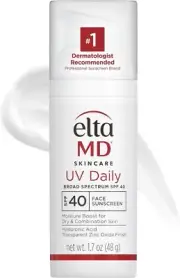 EltaMD UV Daily Moisturizing Facial Sunscreen SPF 40 by EltaMD for Unisex - 1.7