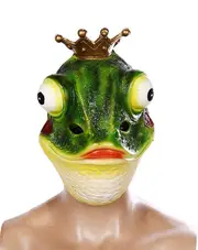 Animal Frog Prince Mask
