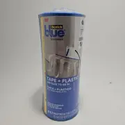 Scotch 48" X 90' Pre-Taped Painter's Plastic with Dispenser New