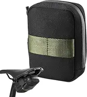 Cycling Seat Bag | Saddle Storage Small Pouch | Under Seat Organizer for Outdoor Riding | Keys, Flashlight, Earphones