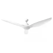 Devanti 64'' Ceiling Fan DC Motor w/Light w/Remote - White