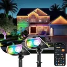 Smart Solar Spotlight SL5C, Color Changing Landscape Lighting, APP/Voice