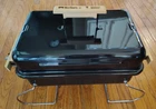 WEBER-MARLBORO Go-Anywhere 90's Gas Grill BBQ Tabletop Black Wood Handles