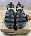 Dr Martens Air Wair Vegan Blaire Black Sandals 23806001 Women’s Size 9 NWT