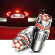 2x LED Brake Stop Tail Light Bulbs Red 1157 7528 2357 2057 12499 BAY15D 2400LM (for: Daihatsu)