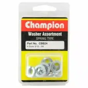 CHAMPION FASTENERS CBB24 SPRING WASHERS 4 SIZES 3/16" TO 3/8" ASSORTMENT PACK