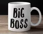 Big Boss Mug/#1 Big Boss 11oz Mug/boss Day Gift /best Boss/ World's Best