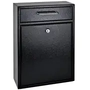 Mail Boss 7412 High Security Steel Locking Wall Mounted Mailbox-Office Commen...