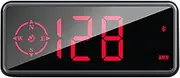 Digital Compass for Car, HUD GPS Speedometer MPH Speed Meter, KM/H Head Up Display LCD Overspeed Alarm for All Vehicles