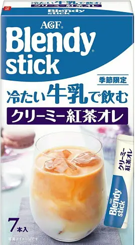 【限定】日本 AGF Blendy Stick 冷泡歐蕾 可添加牛奶飲用 咖啡拿鐵 抹茶拿鐵 紅茶拿鐵【小福部屋】