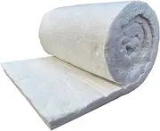 WMEIE Ceramic Fiber Blanket Fireproof Insulation Baffle Rated To 2300F, High-Temperature Resistance For Wood Stoves Pizza Ovens Kilns Forges (Size : 30mm 0.61x5m)