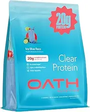 Oath Nutrition - Clear Whey Protein - 21 Servings - ICY Blue Razz