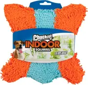 Indoor Fetch Squirrel Toy for Dogs - Interactive Dog Toys for Boredom, Orange an