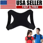 Back Shoulder Support Correct Brace Belt Adjustable Posture Corrector Men Women