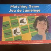 Educational Matching Game 36 Cards and 1 Game Board New Sealed