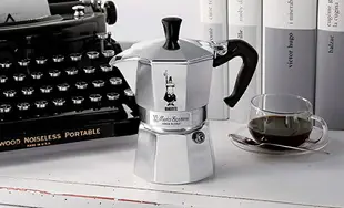 【日本代購】BIALETTI 比亞樂堤 經典 摩卡壺 MOKA 3杯份 銀色