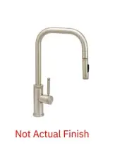 Waterstone 10210-GR Fulton Industrial Pulldown Faucet- Toggle Spray GRAPHITE
