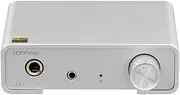 Topping DX1 HiFi DAC Headphone Amplifier Combo, 280mW x2 Home Audio Stereo HPA Amplifiers, USB to RCA/3.5mm/6.35mm Amp with TwoStage GAIN AK4493S XU208 32Bit/384kHz DSD256 for IEM (Silver)
