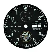 FORTIS dial for Valjoux 7750 black 35.2 mm '50 years NATO Tigers'