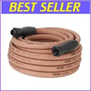 50 ft Flexible Garden Hose with SwivelGrip and Drinking Water Safety - Red Clay
