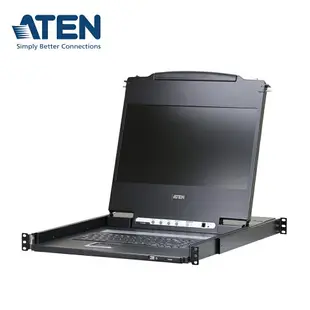 【預購】ATEN CL6700MW 單滑軌LCD控制端 (USB, HDMI / DVI / VGA)