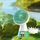 Portable Mini Electronic Fan Cute Panda Air Conditioner Fan Camping